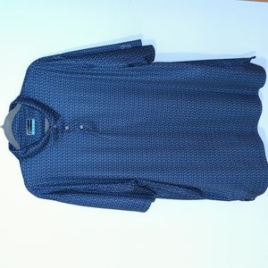 Blue flag pattern PGA Tour polo